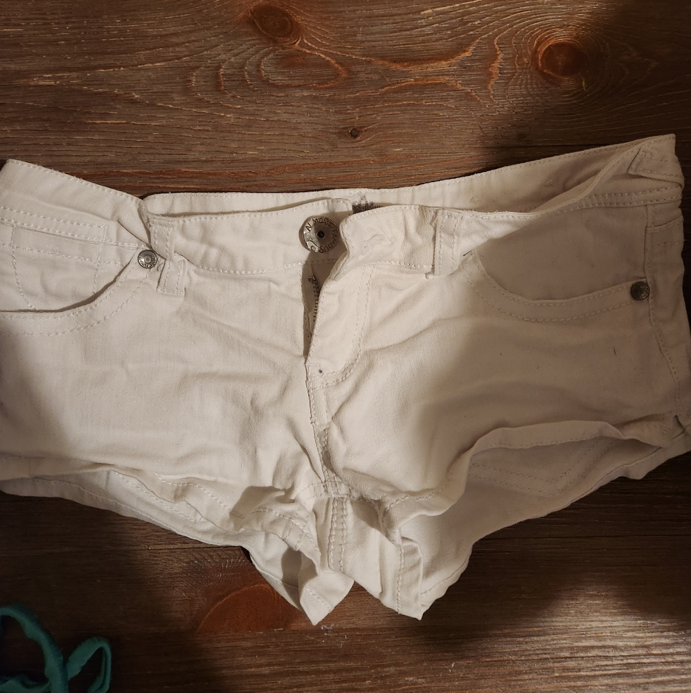 White Shorts